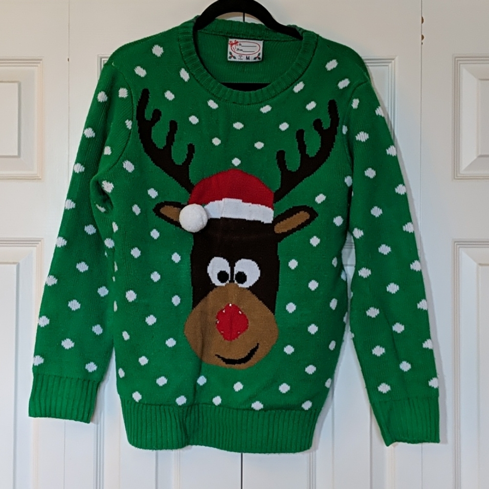 Light Up Ugly Christmas Sweater